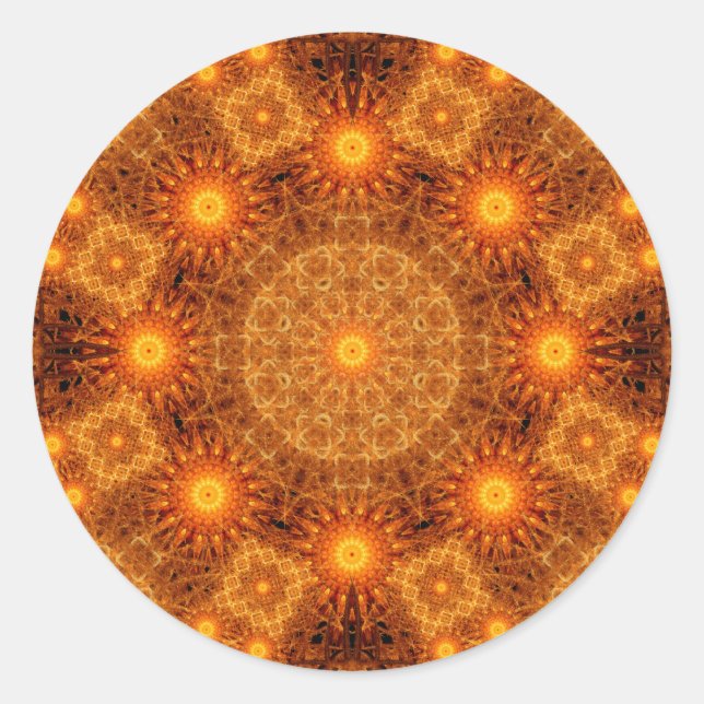 Adesivo Redondo A Matriz Divina (Frente)