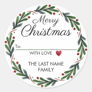 Adesivo Redondo A partir dos Stickers Verdes e Vermelhos