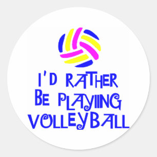 Adesivo Redondo A preferencialmente de VolleyChick