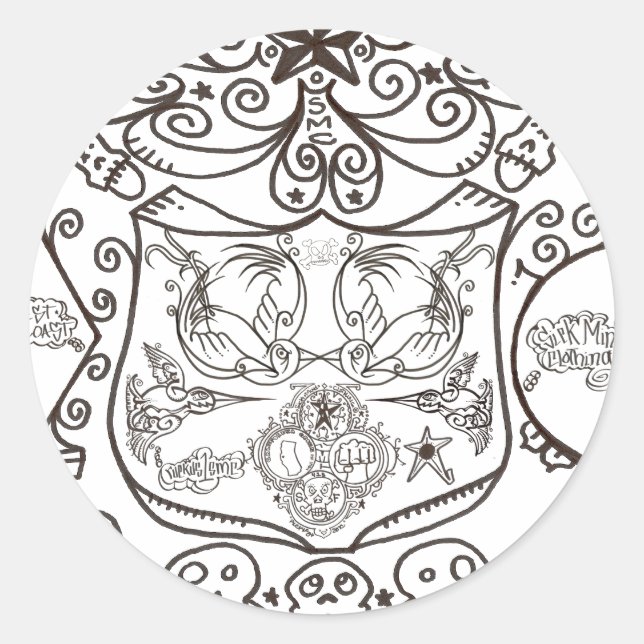 ADESIVO REDONDO "A RECOLHA" (Frente)