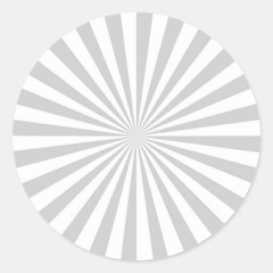 Adesivo Redondo A Roda de Rodagem Clássica da Cinza Burst Personal