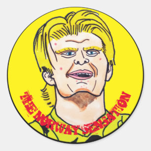 Adesivo Redondo A Sensação da Noruega