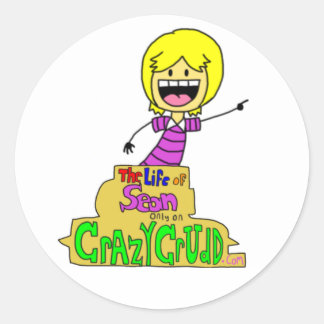 Adesivo Redondo A vida de Sean Sticker
