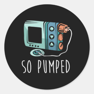 Adesivo Redondo A Vida Diabética Mês I Foi Muito Sensibilizada