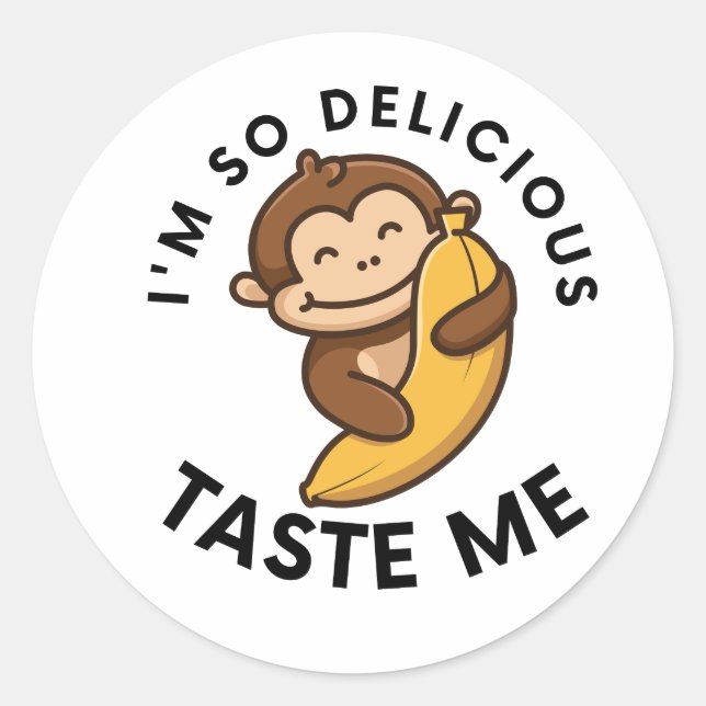 Adesivo Redondo A vida é curta (Frente)