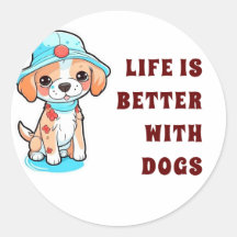 a vida é melhor com os cães