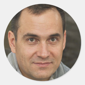 Adesivo Redondo A vida é um presente