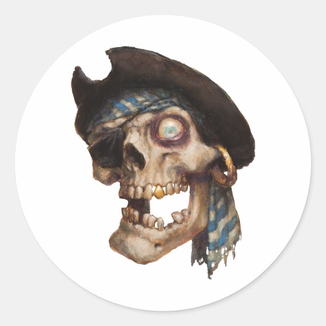 Adesivo Redondo Aaarnold Sticker (Frente)