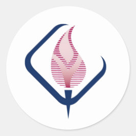 Adesivo Redondo AAFCS Stickers