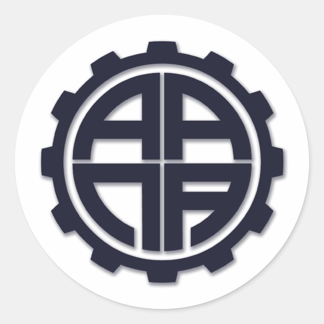 ADESIVO REDONDO AANA GEAR (Frente)