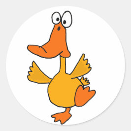 Adesivo Redondo AB-Patos Dançarinos