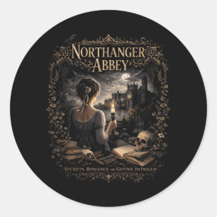 Adesivo Redondo Abadia de Northanger
