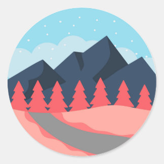 Adesivo Redondo Abaixo do Vast Blue