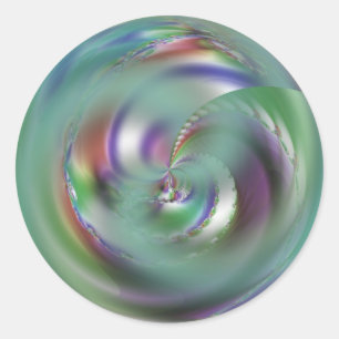 Adesivo Redondo Abalona