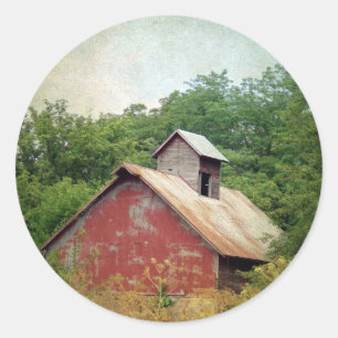 Adesivo Redondo Abandonado e Supercultivado