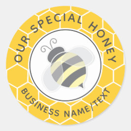 Adesivo Redondo Abelhas Bonitas e Girassóis Chás de fraldas Eucaly