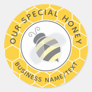 Adesivo Redondo Abelhas Bonitas e Girassóis Chás de fraldas Eucaly