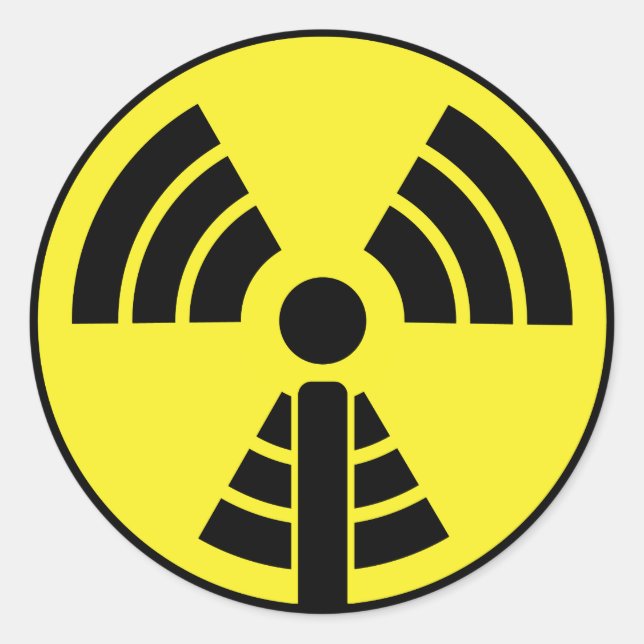 Adesivo Redondo Abençoador Apodcastalypse! (Frente)