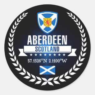 Adesivo Redondo Aberdeen
