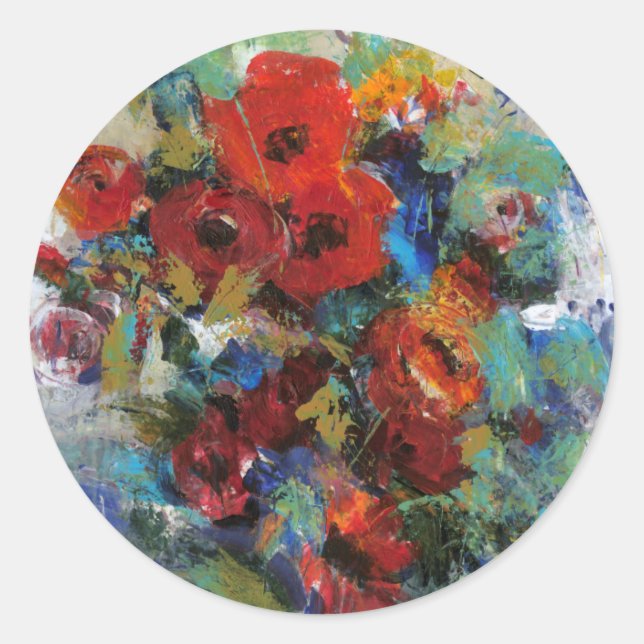 Adesivo Redondo Abertura da Cor II (Frente)