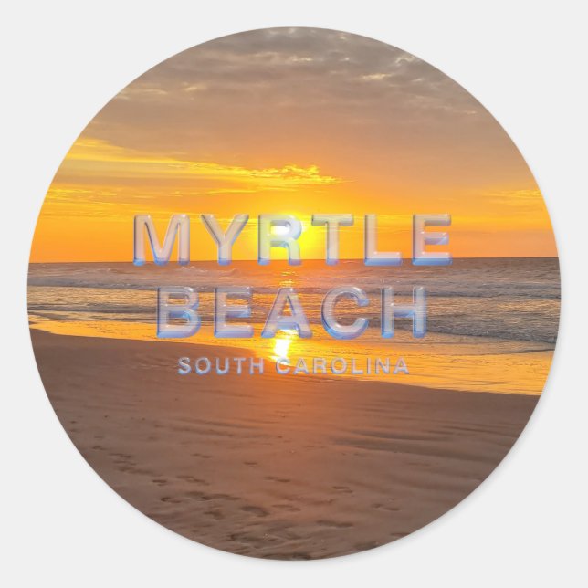 Adesivo Redondo ABH Myrtle Beach (Frente)