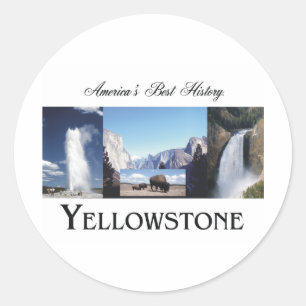 Adesivo Redondo ABH Yellowstone