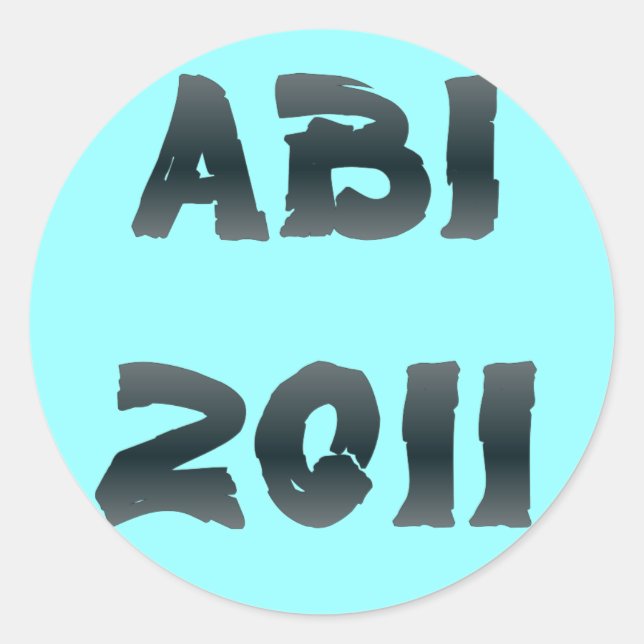 ADESIVO REDONDO ABI 2011 (Frente)