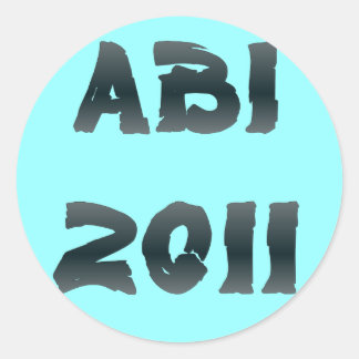 ADESIVO REDONDO ABI 2011