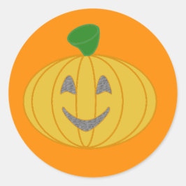 Adesivo Redondo Abóbora