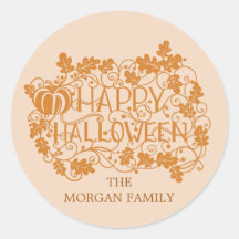 abóbora e vinha feliz halloween