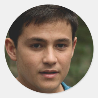 Adesivo Redondo Abrace a jornada