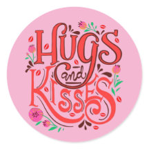 Abraços & Beijos Floral Kiss— Rosa Valen