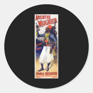 Adesivo Redondo Absinthe Mugnier