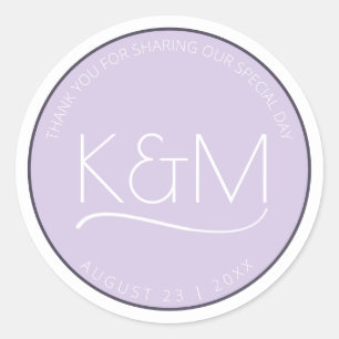 Adesivo Redondo Abstrato Glitter Strata Wedding Obrigado Lc ID903