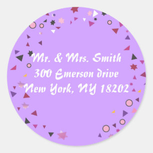 Adesivo Redondo Abstrato Tree of Life REPLY (Árvore de vida útil)