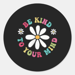 Adesivo Redondo Acabar Com A Saúde Mental Do Estigma S 2 Sensibili