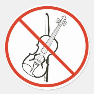 Adesivo Redondo acabar com a violência