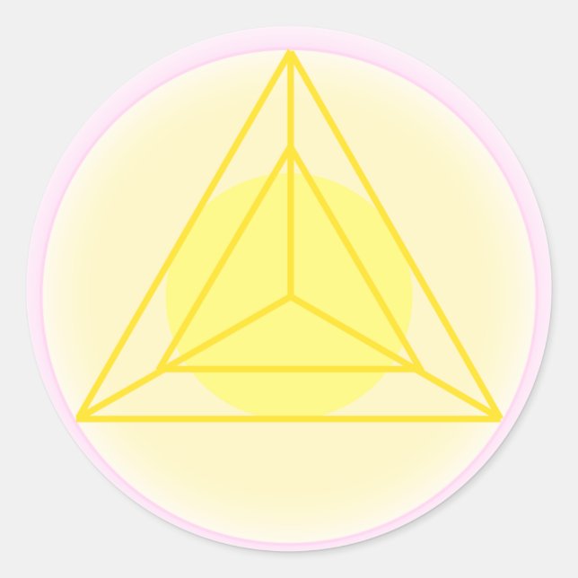 Adesivo Redondo Ação Com Love Sigil (Frente)