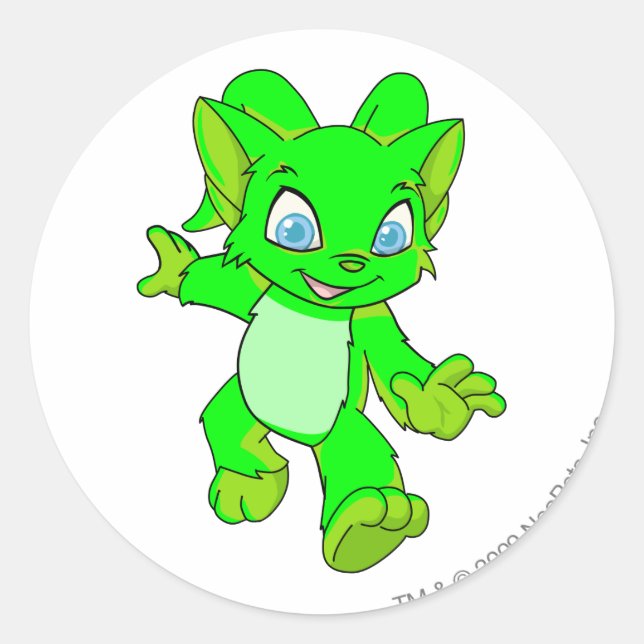 Adesivo Redondo Acara Glowe (Frente)