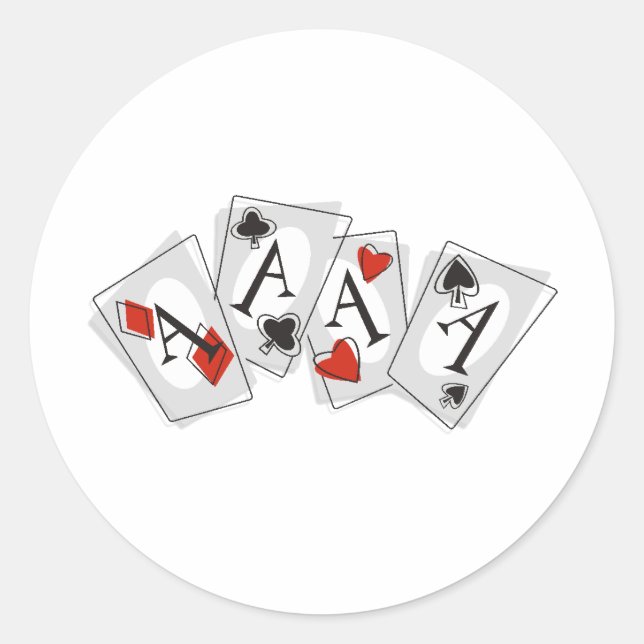 Adesivo Redondo Aces Alto (Frente)