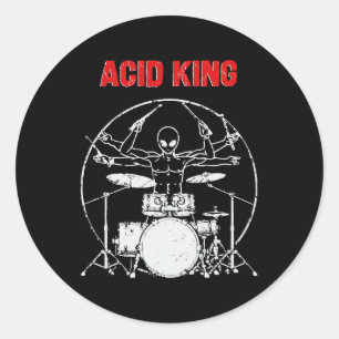 Adesivo Redondo Acid King