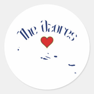 Adesivo Redondo Açores