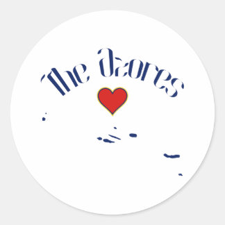 Adesivo Redondo Açores