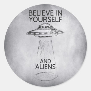 Adesivo Redondo Acredite em si mesmo