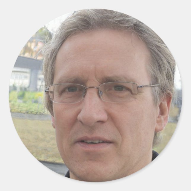 Adesivo Redondo Acredite em você sempre (Frente)