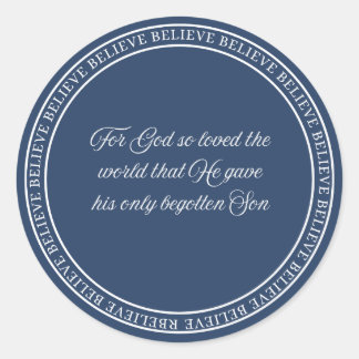 Adesivo Redondo Acredite - Foco