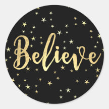 Acredite no Natal das Estrelas Douradas