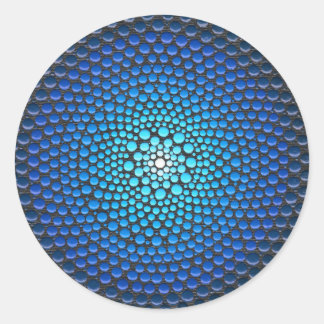 Adesivo Redondo Acrylic Dot Mandala