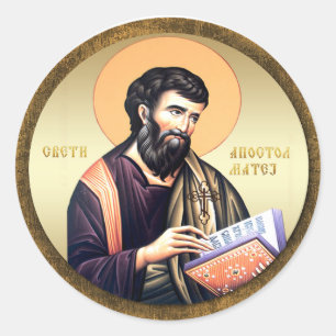 Adesivo Redondo AD 003 - Apóstolo Mateus