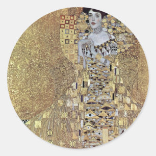 Adesivo Redondo Adele Bloch-Bauer mim